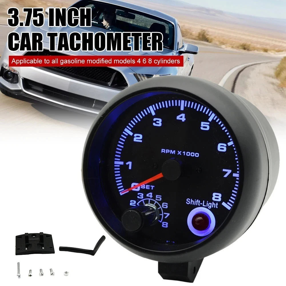 12V Car Tachometer Gauge for Engine Speed (Fits 468 Cylinder)