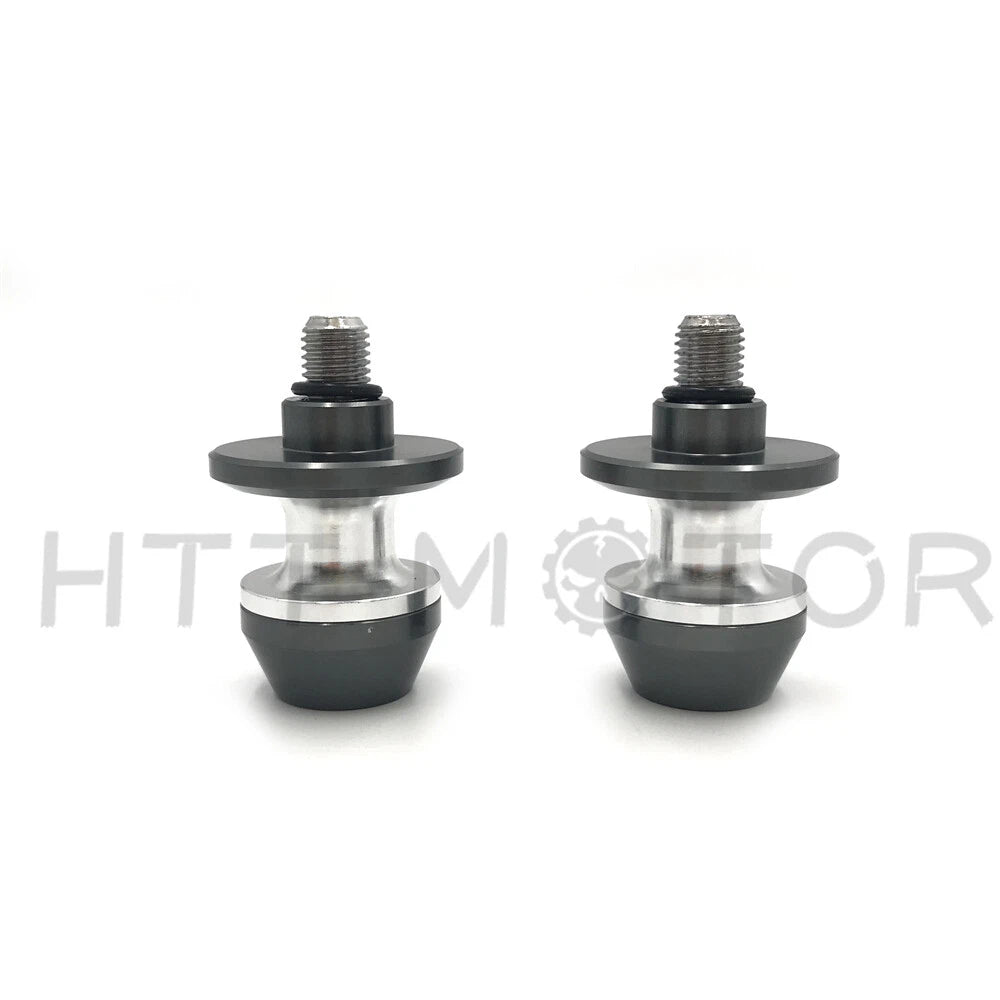 2X CNC Swingarm Spools Sliders 6MM for Universal Motorcycle