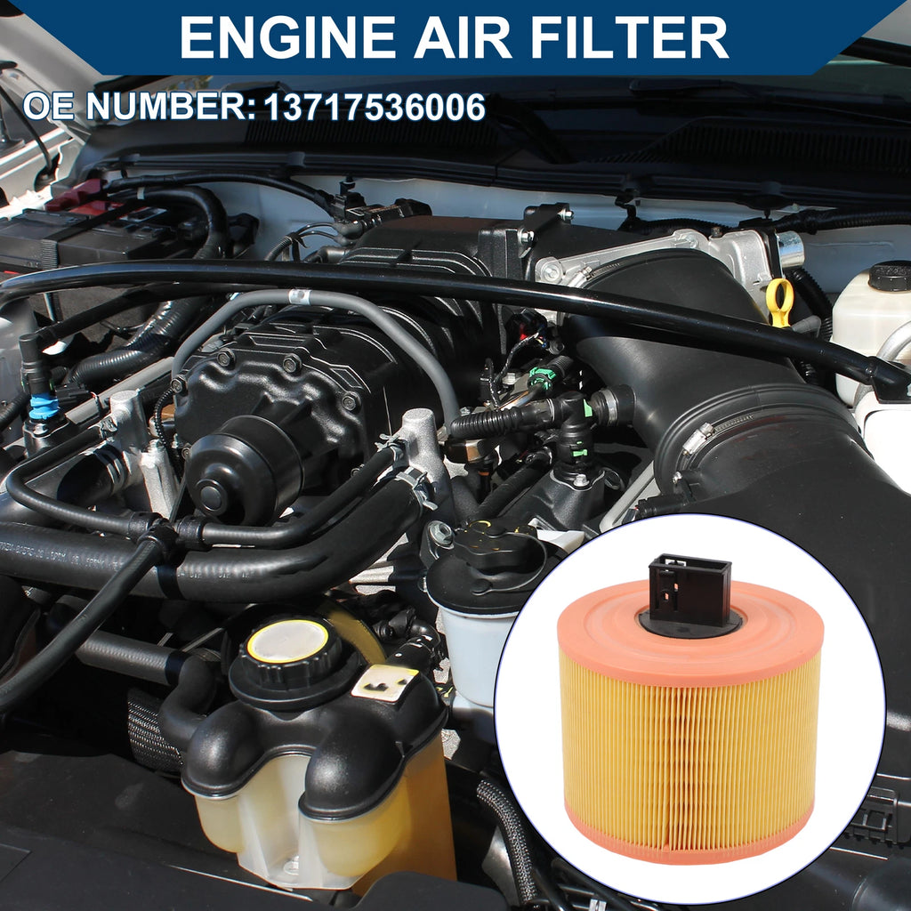 Car Engine Air Filter No. 13717536006 for BMW 325i E90 (2009–2011)