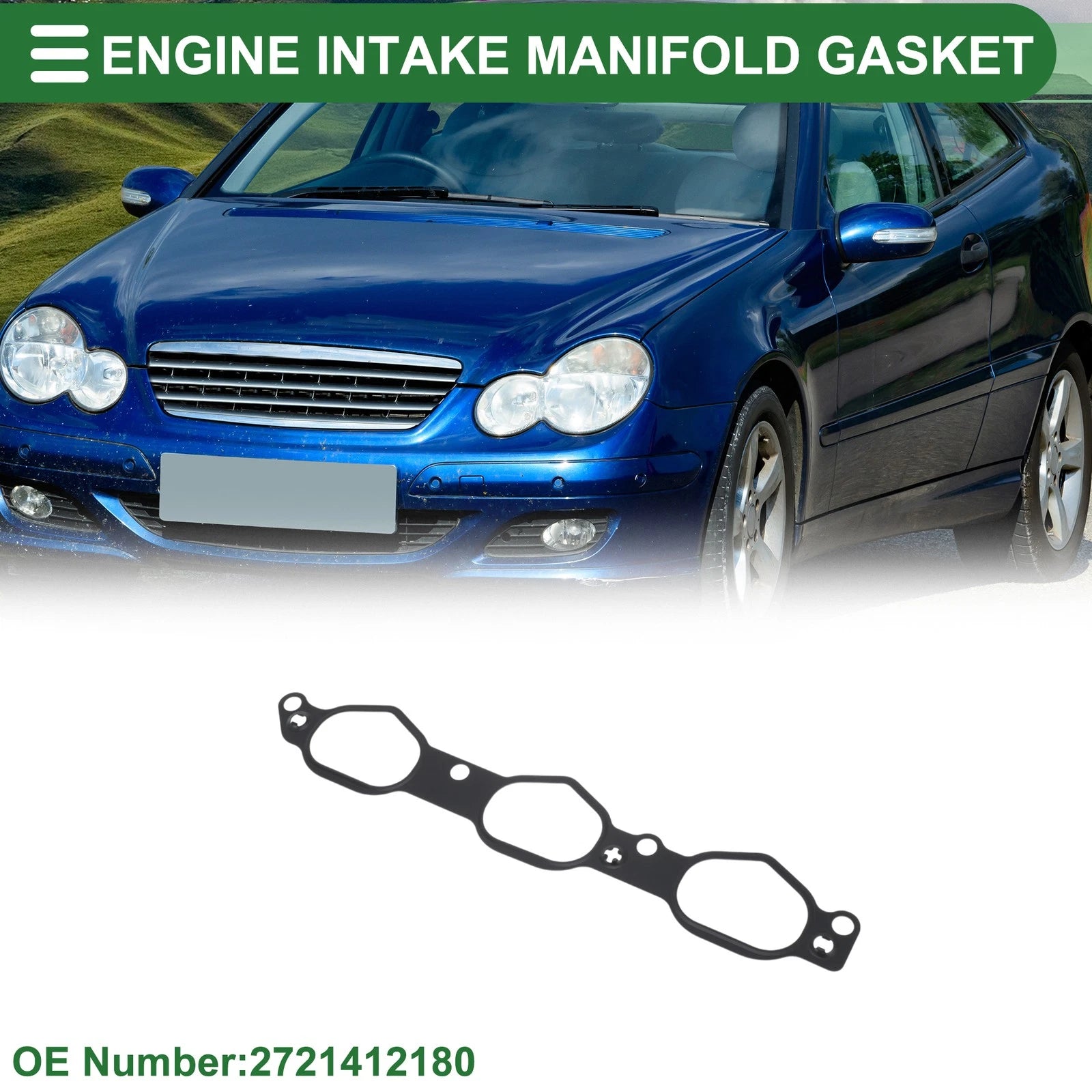 Engine Intake Manifold Gasket Replacement for Mercedes-Benz C230 (2006–2007)