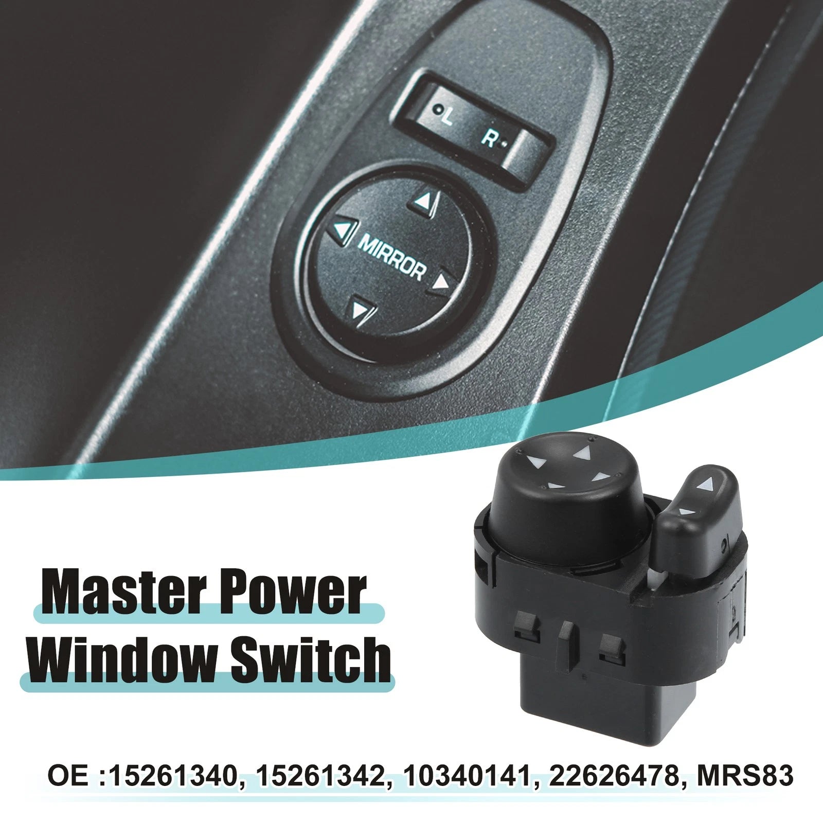 Rear View Mirror Switch Remote Control for Chevrolet Malibu (2004–2008)