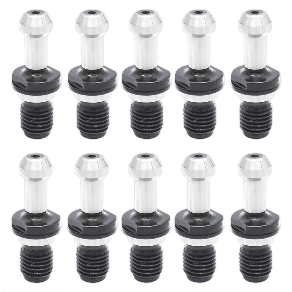 10-Pack Pull Stud Retention Knob for Hass Kia Toshiba CNC BT40 (45° 0.589")
