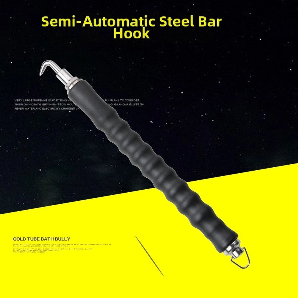 Wire Binding Hook for Construction Semi-automatic Design Soft Rubber Grip