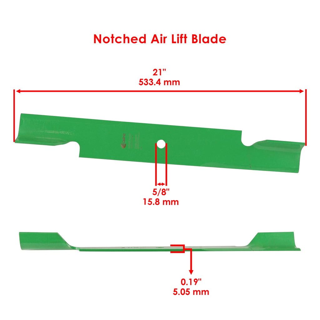 High Lifter Blade for Husqvarna Collection System (2017–2018)