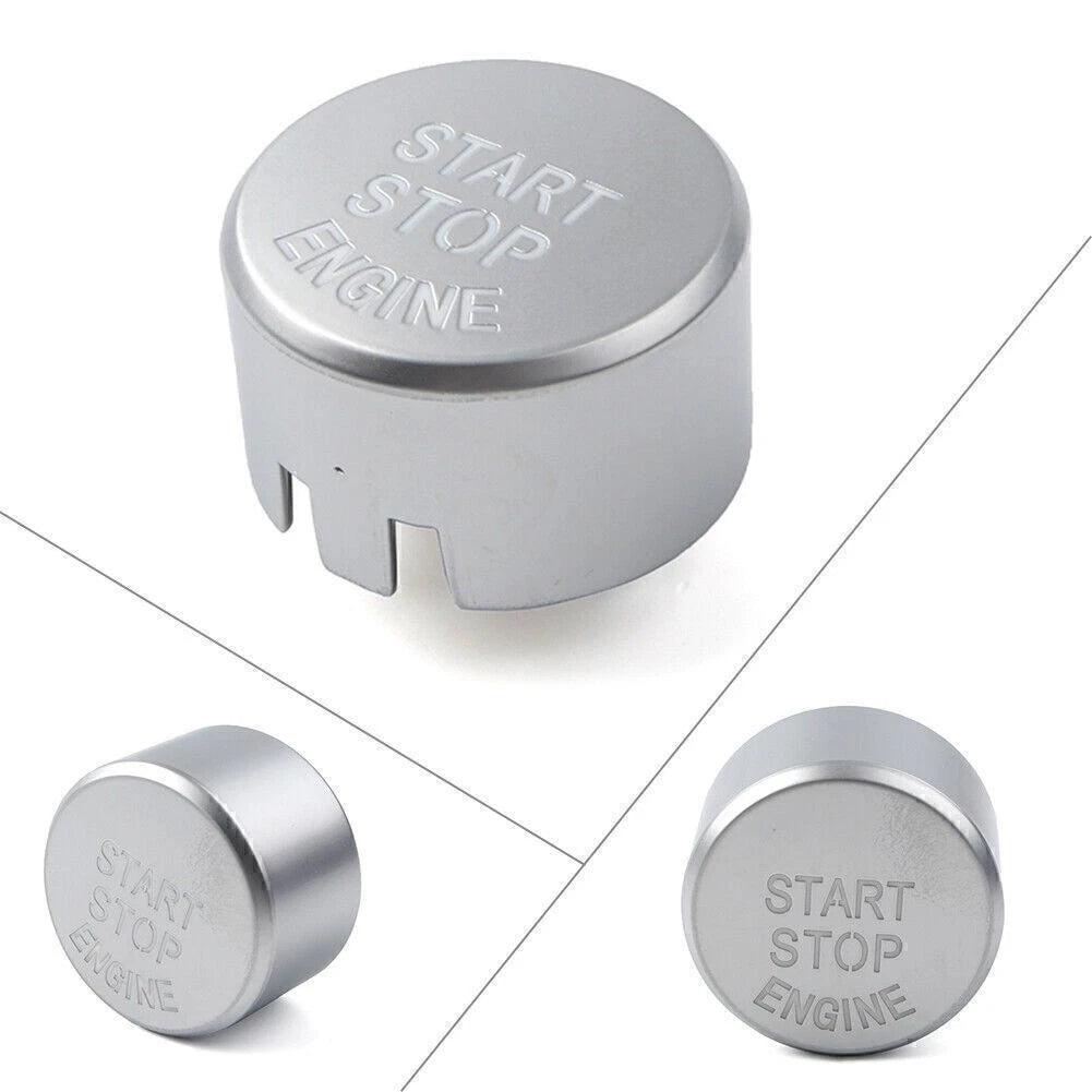 Engine Start Stop Button Cover Trim for BMW 5 Series G30 (2017–2023) Silver