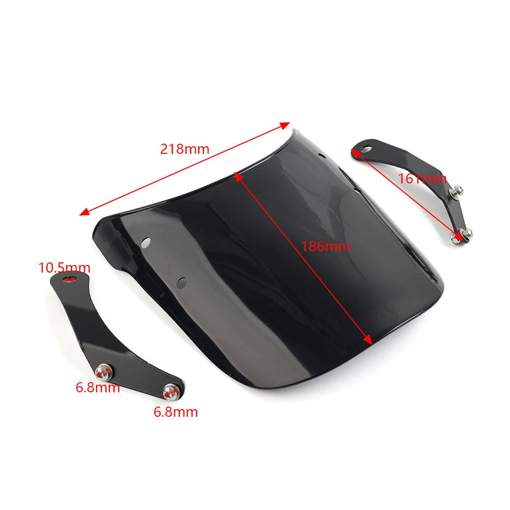 Headlight Windscreen for Yamaha T100 (2003–2021) & XSR125 (2021–2023)