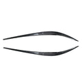 Carbon Look Headlight Eyelid Eyebrow Trims for BMW 3 Series G20 G28 (2019–2021)