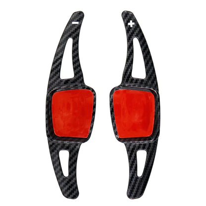 Carbon Steering Wheel Paddle Shifter Extension for VW Tiguan Golf 7 8 Passat B8 (2016–2023)