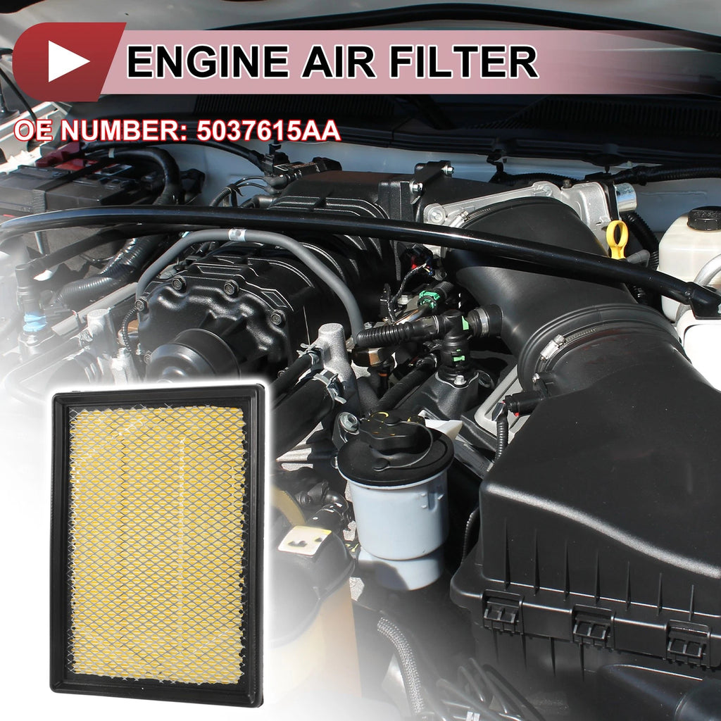 Engine Air Filter Replacement for Dodge Challenger 5.7L 6.1L (2008–2010)