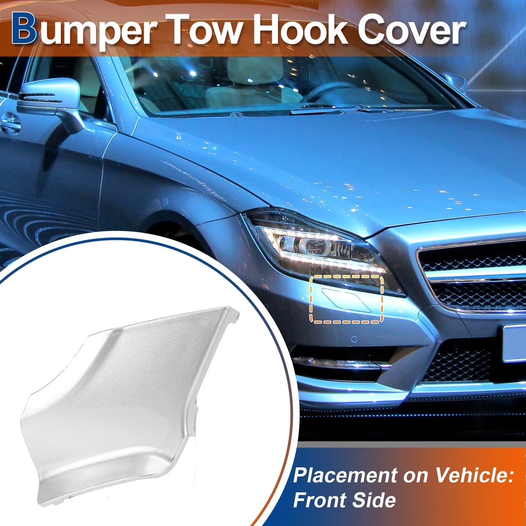 Front Tow Hook Cover Replacement for Mercedes-Benz CLS-Class (2011–2018)