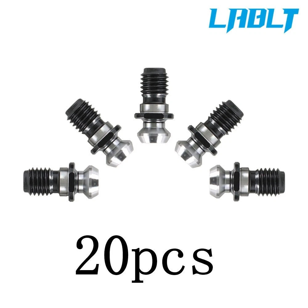 20Pcs CAT40 45° Coolant Pull Stud Retention Knob for CNC Machines