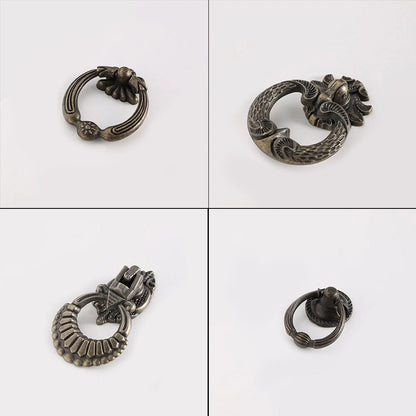Set of 10 Vintage Cabinet Handles for Kitchen Cupboard