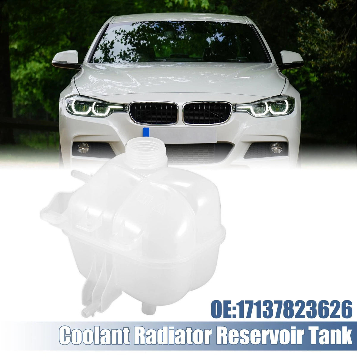 Coolant Overflow Reservoir Expansion Tank 17137823626 for Mini Cooper (2007–2015)