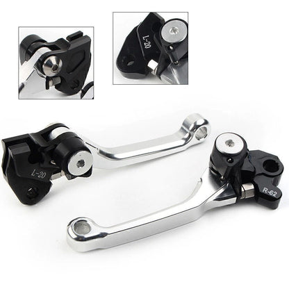 Brake Clutch Levers Handle for Suzuki RMZ450 (2005–2022) SILVER