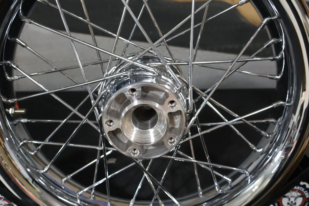 OEM Smooth Chrome Front Wheel for Harley-Davidson Touring (2009–2023)