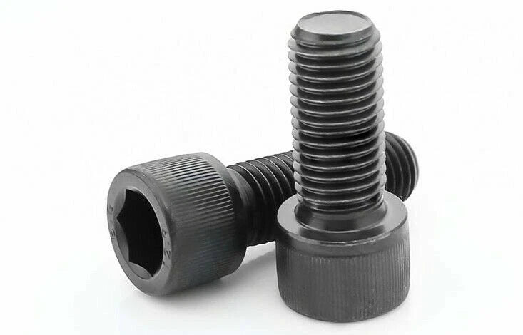 10PCS Allen Hex Socket Cap Head Screws M3/M4/M5/M6/M8 12.9 Grade Steel