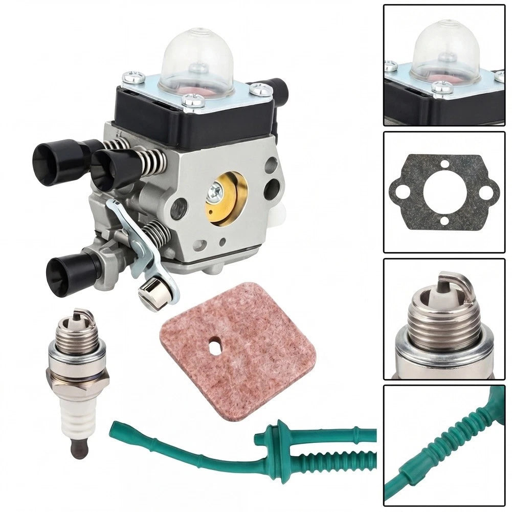 Carburetor Set for Hipa FS55R FS45 FS38 Trimmer (Compatible)