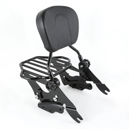 Sissy Bar Luggage Rack & Docking for Harley Touring (2009–2013)