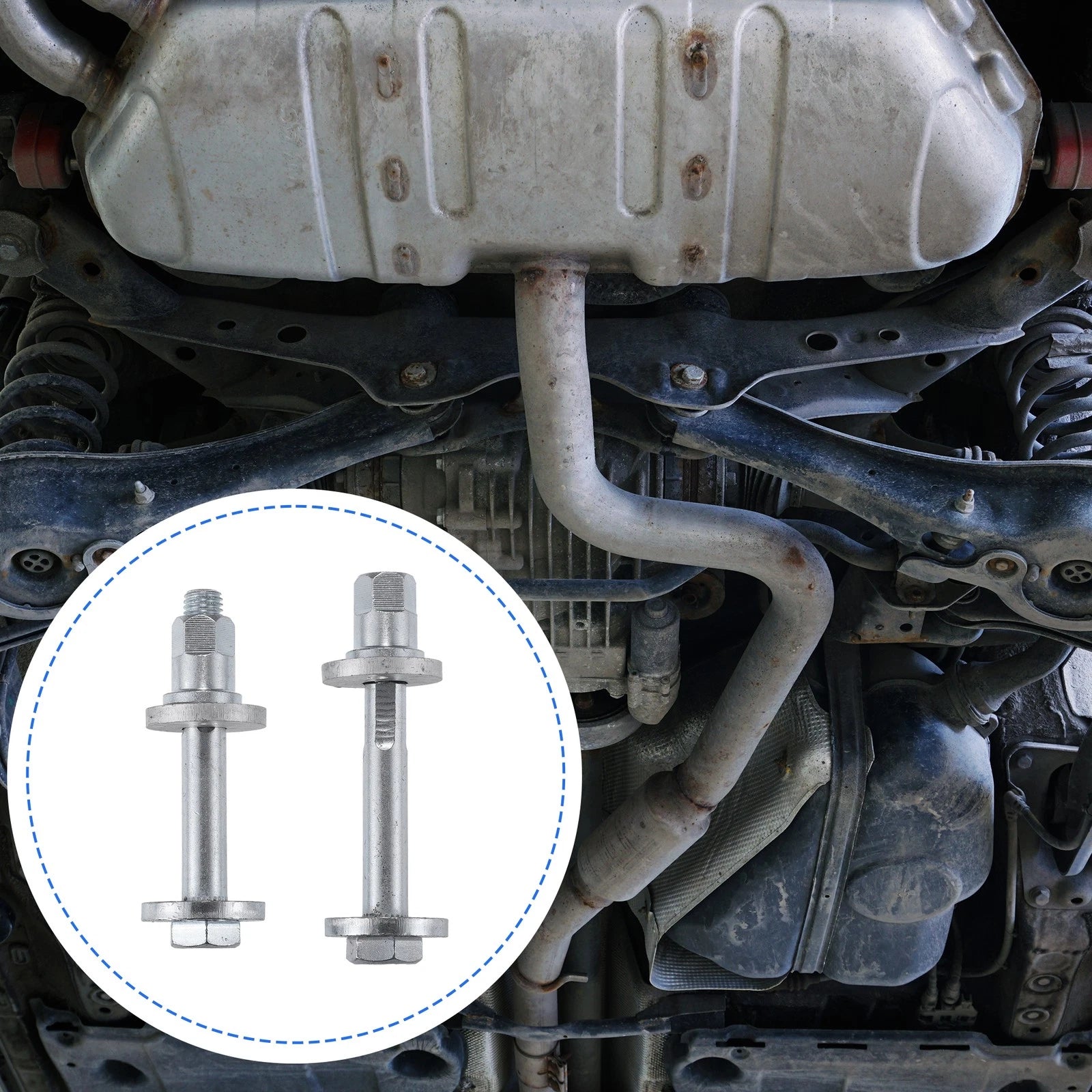 2pcs Rear Toe Link Alignment Bolts No. 06508486AA for Dodge Durango (2011–2023)