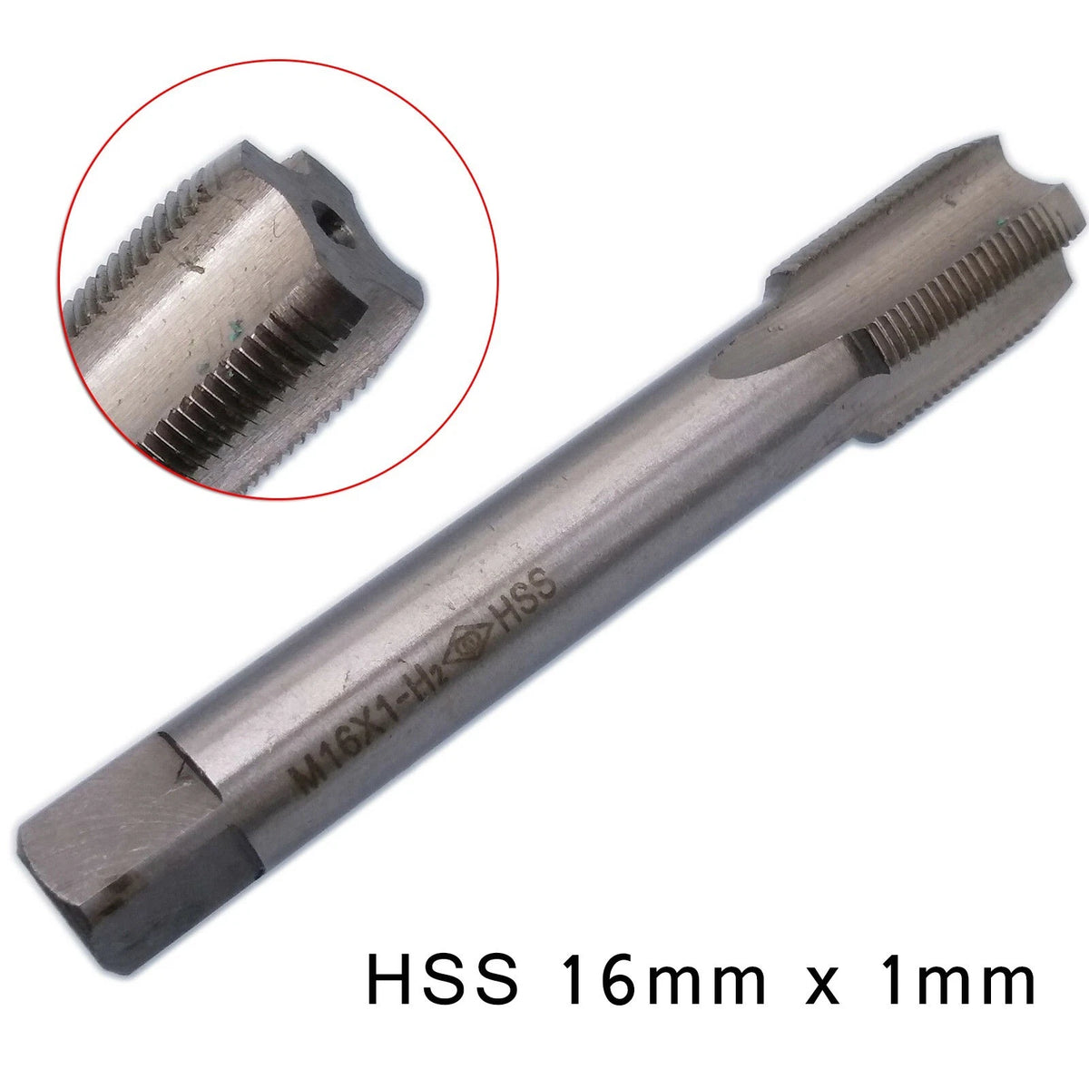 16mm x 1 Metric Tap for M16 x 1 (Right Hand Thread)