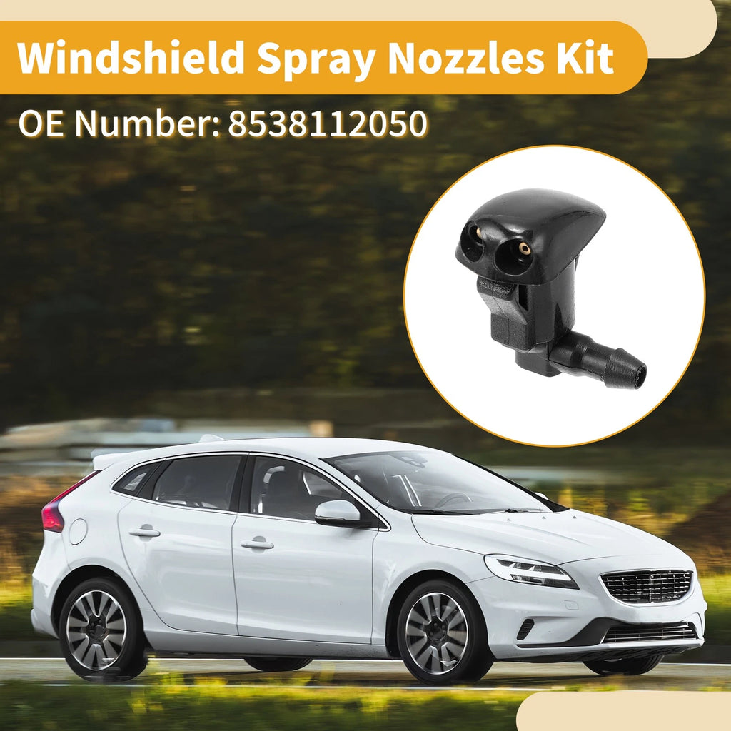 Windshield Washer Nozzle Kit with Gaskets for Toyota RAV4 (2000–2004)