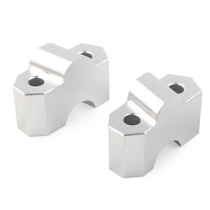 Handlebar Riser Clamp for Kawasaki Z750 (2004–2011) Z1000 (2003–2016) Silver