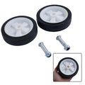 Caster Wheels for Air Compressor (5-6 In, Shock Absorption, Non-Slip)