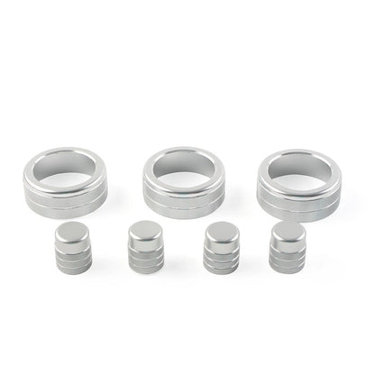 Switch Knob Ring Cover for Honda Civic (2022–Present) & CR-V (2023–2024) Silver