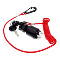 Ignition Switch Key w/Lanyard for Johnson OMC Evinrude 1996-Up 5005801