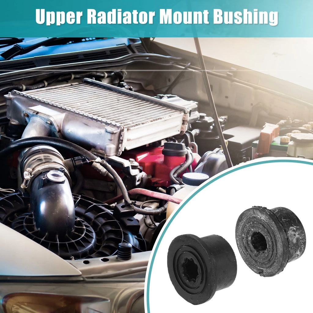 2PCS Radiator Mount Insulator Upper Rubber Cushion Bushing for Mazda 3 (2014–2015)