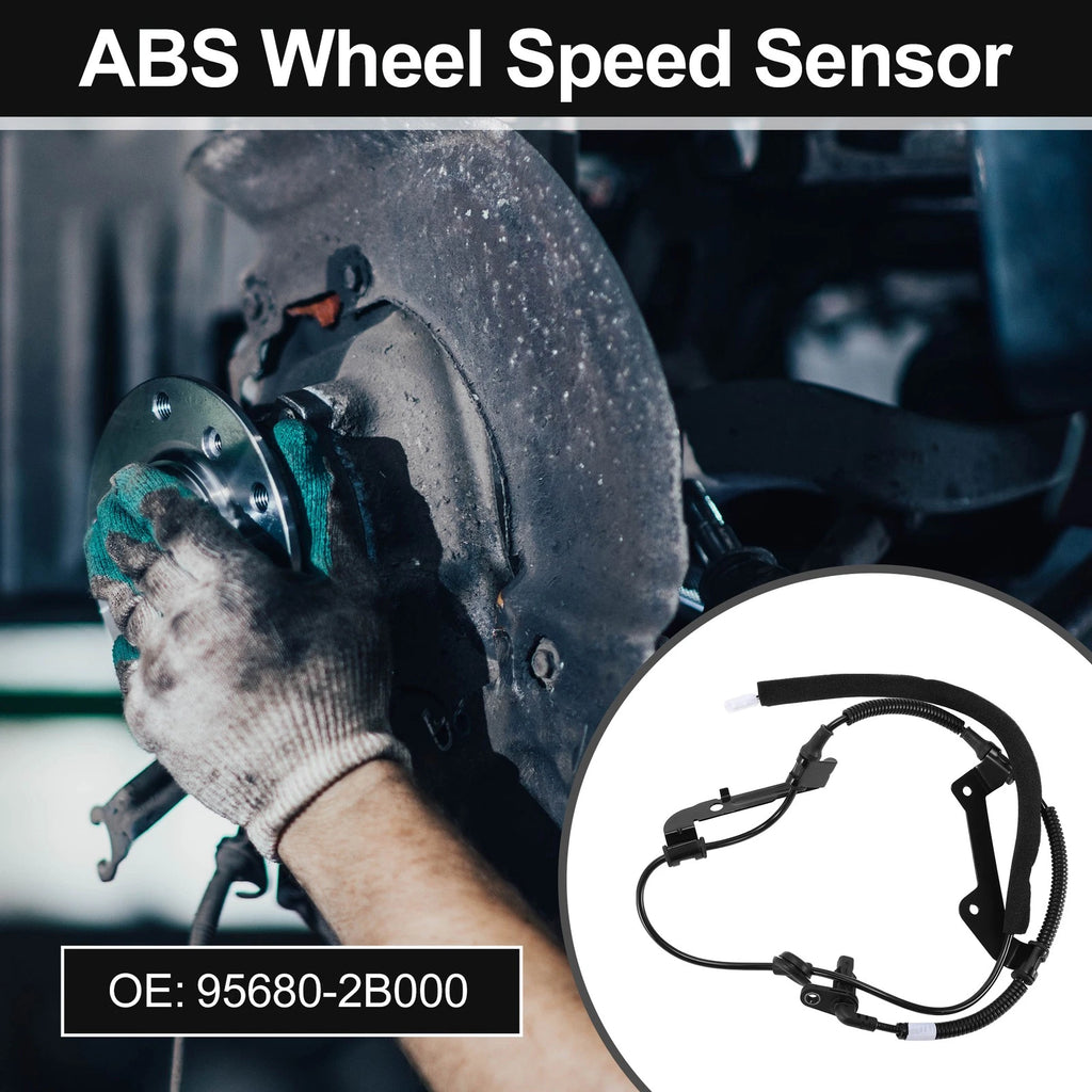 ABS Wheel Speed Sensor Replacement Rear Left for Hyundai Santa Fe (2013–2018)