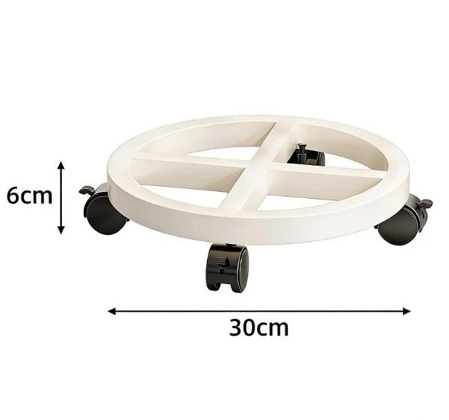 Iron Plant Rack with Wheels for Indoor Outdoor Display Use
