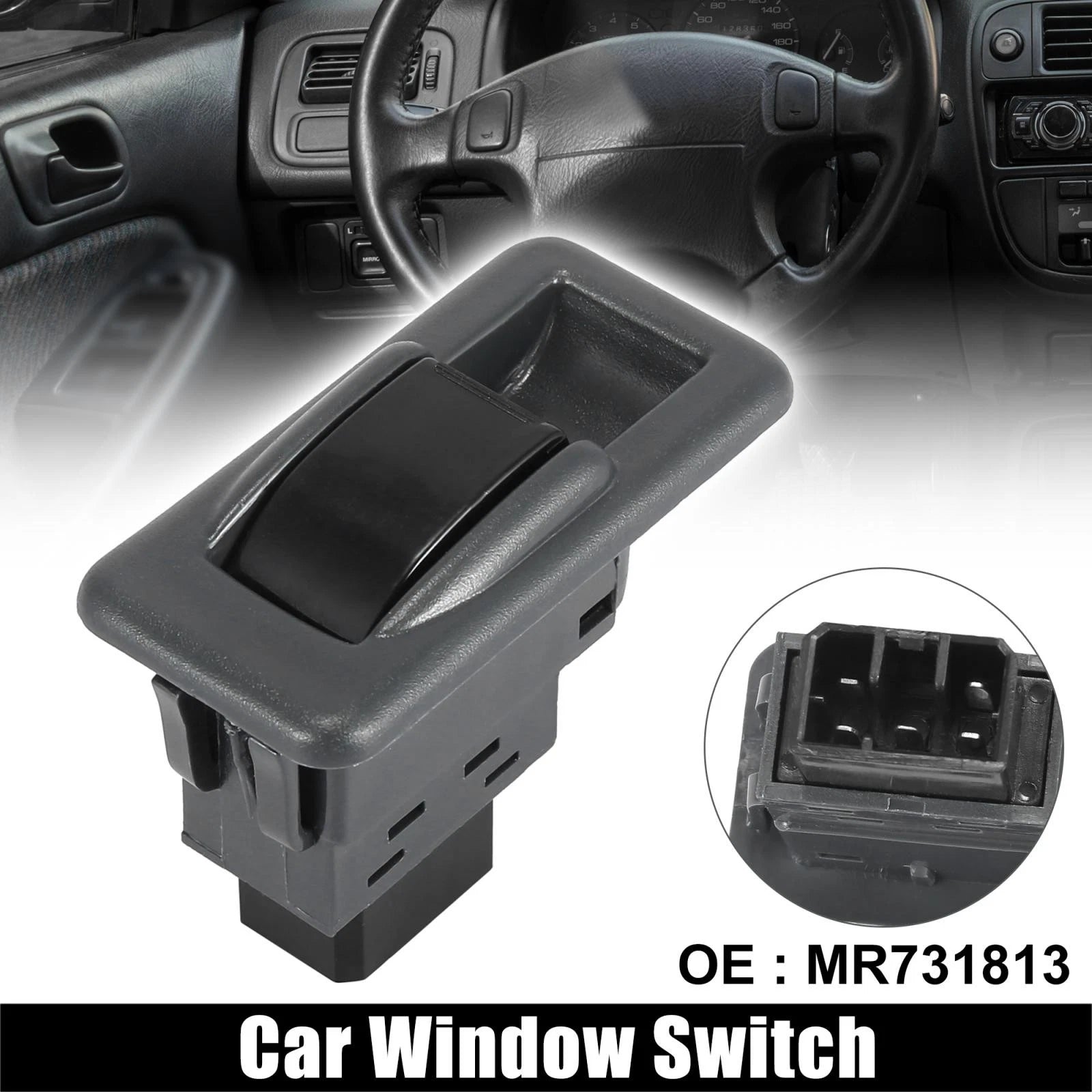 Power Window Switch Front Passenger Replacement for Mitsubishi Pajero V31 V32 (1991–2006)