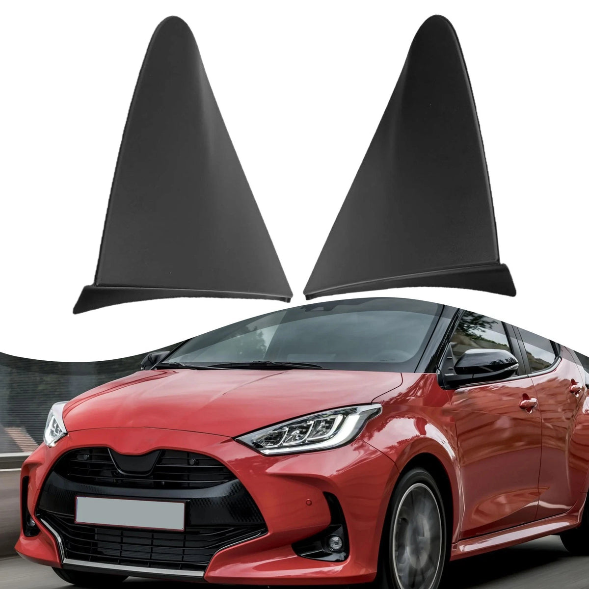 Mirror Triangle Corner Trim for Toyota Yaris (2007–2011)
