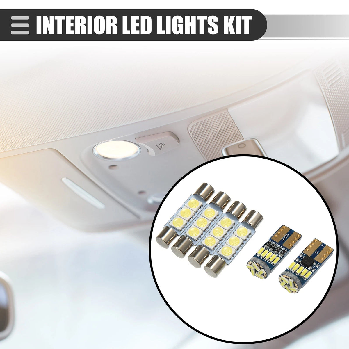 LED T10 Lights Kit for Jeep Grand Cherokee (1 Set)