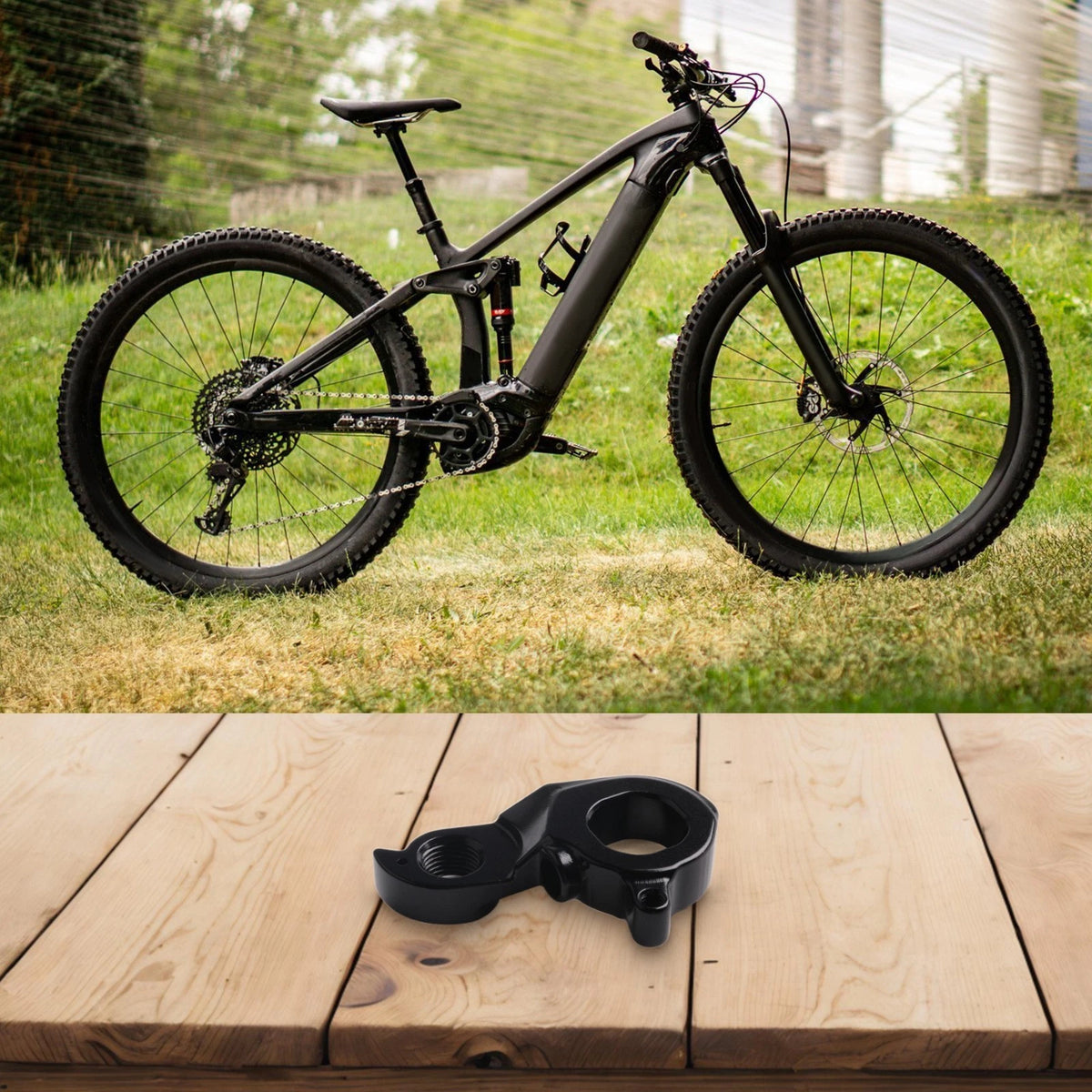 Aluminum Bicycle Tail Hook Axle for Easy Installation
