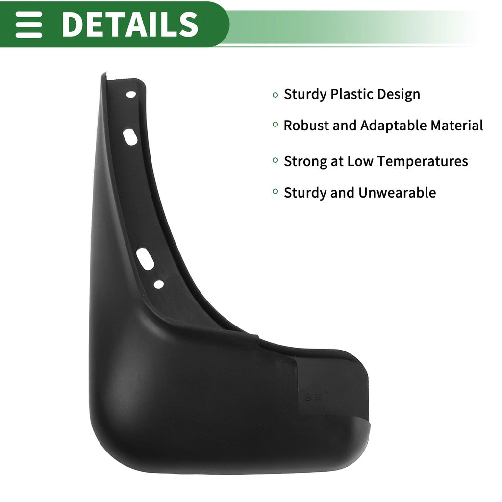 Mud Flaps Splash Guards for Hyundai i30 (2009–2015) W/ Mount Accessories