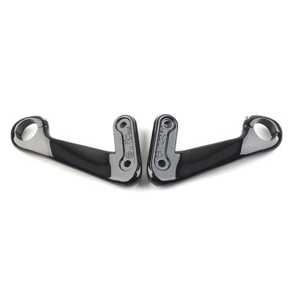 Motorcycle Front Fairing Support Bracket Mount Black For Harley 10-13 Road Glide