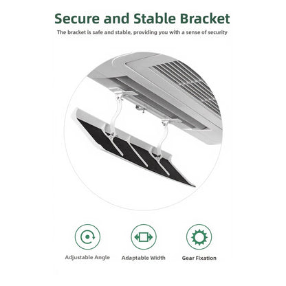 Ceiling Mounted Air Deflector Clip for Better Air Circulation Control