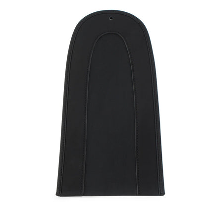 Black Leather Rivet Rear Fender Bib Solo Seat for Harley Softail (2018–2020)