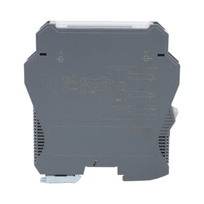 4-20mA to 0-10V Signal Isolator Converter DIN Rail Mount Industrial Transmitter