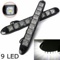 2 Pcs 12V 9LED Daytime Running Light for Universal Vehicles (2010–2023)
