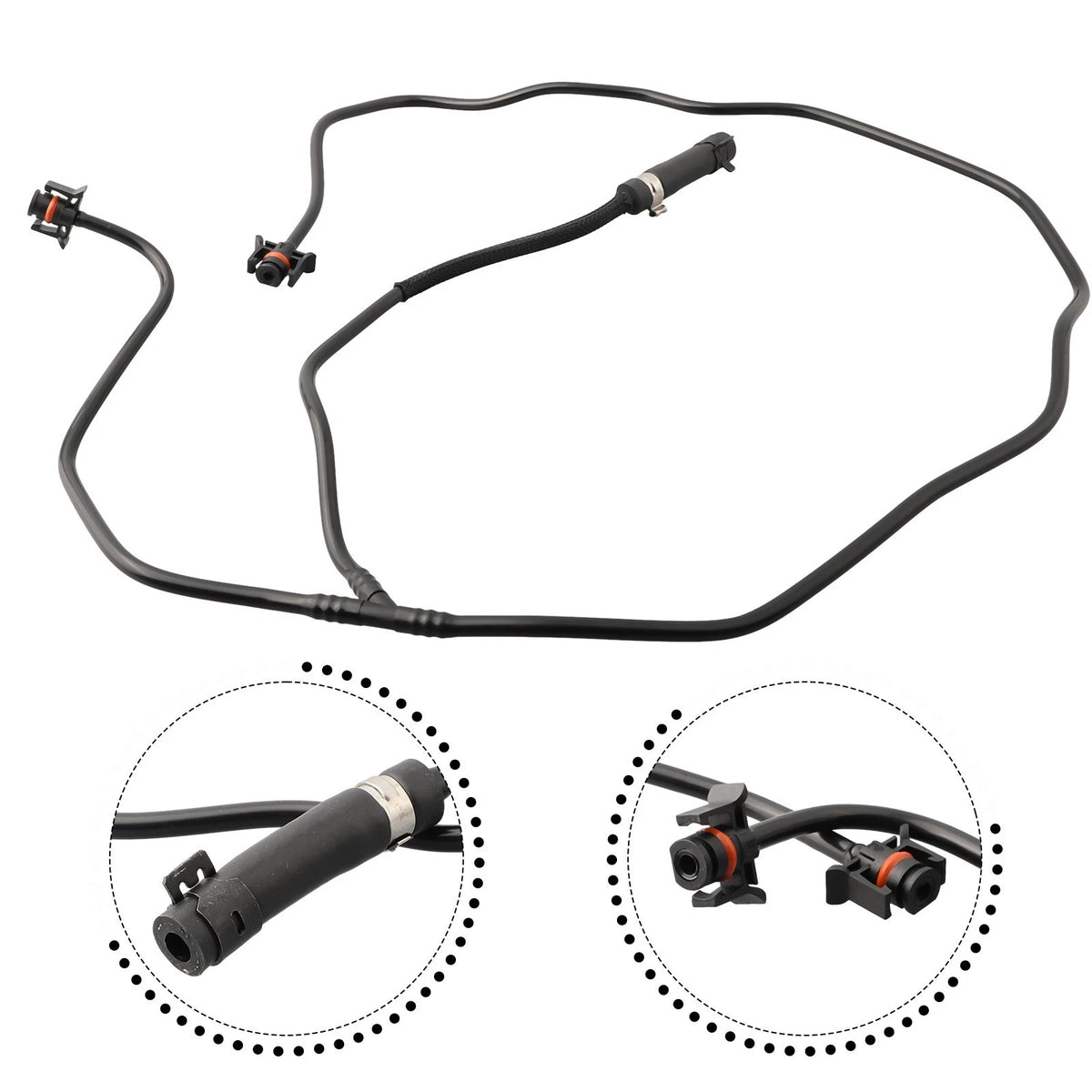 Coolant Reservoir Hose for Ford (2011–2016) BV618K012KF, CV6Z8K012K