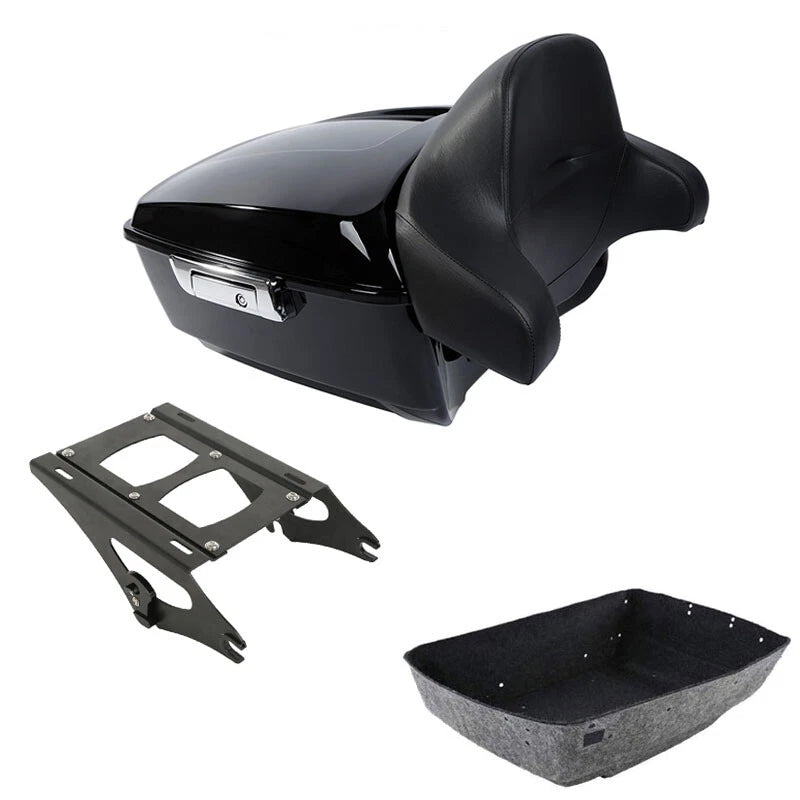 Trunk Backrest Mount Rack for Harley Touring Electra Road Glide (2014–2026)