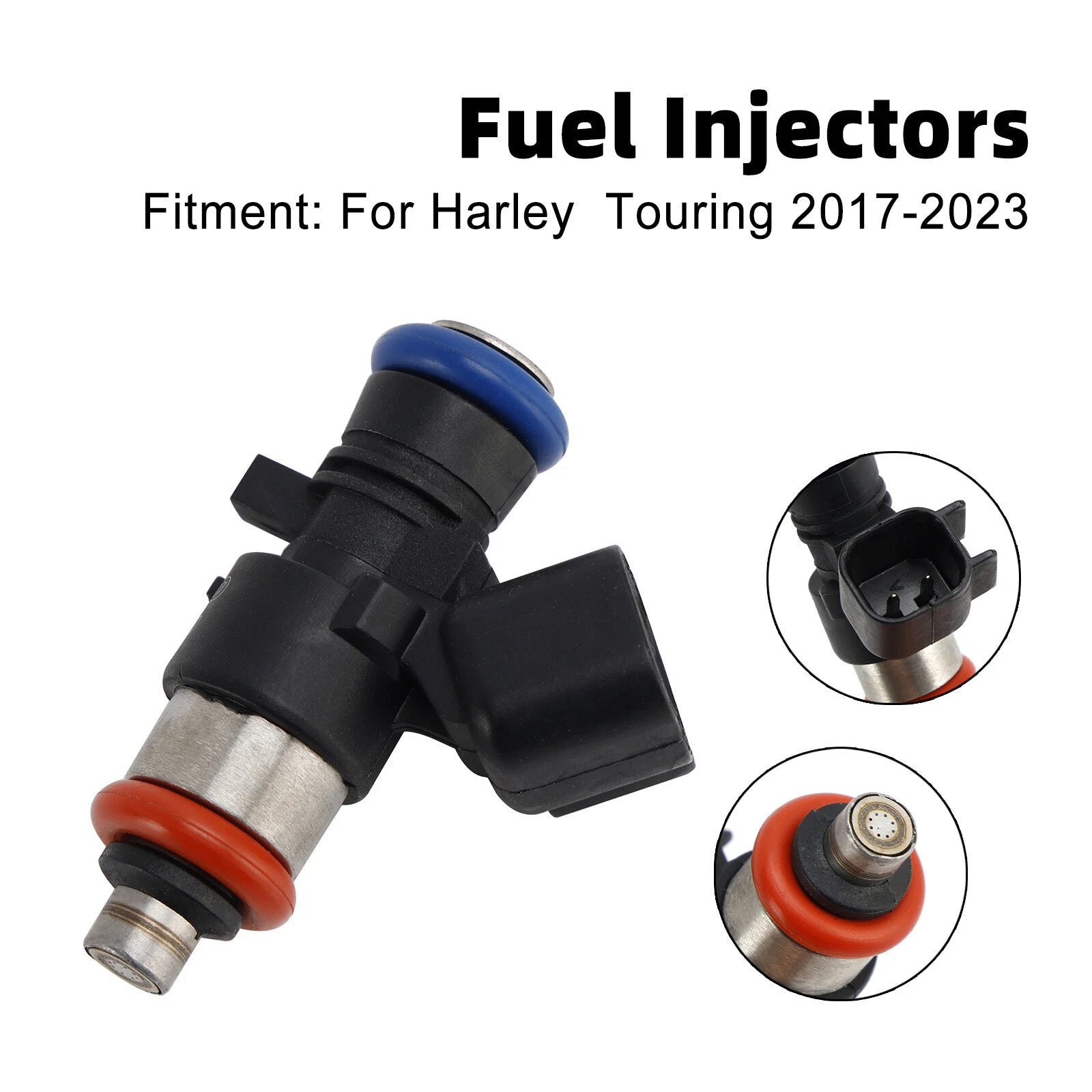 Set of 4 Fuel Injectors for Harley Touring FLHXSE CVO Street Glide (2017–2023) 0280158387
