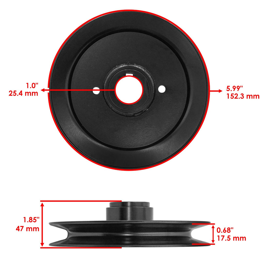 Deck Pulley Replacement for Gravely 52 inch (2011–2024)