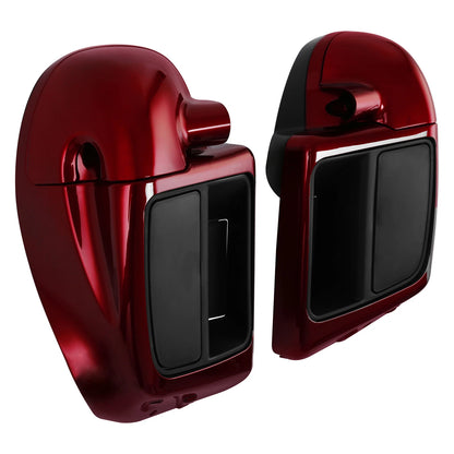 Lower Vented Fairings for Harley Street Road Glide (2014–2025) Velocity Red Sunglo