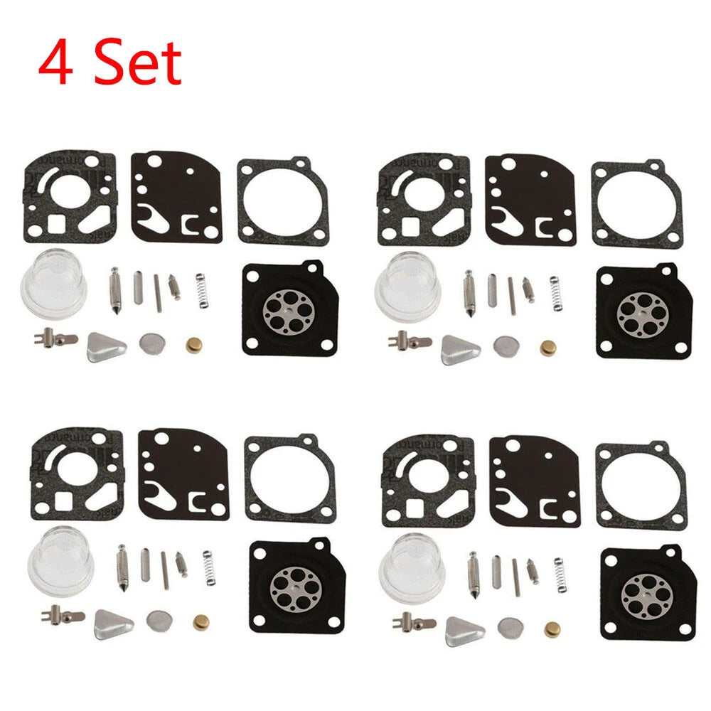 Set of 4 Carburetor Gasket Rebuild Kit for Zama C1Q C1U RB-47