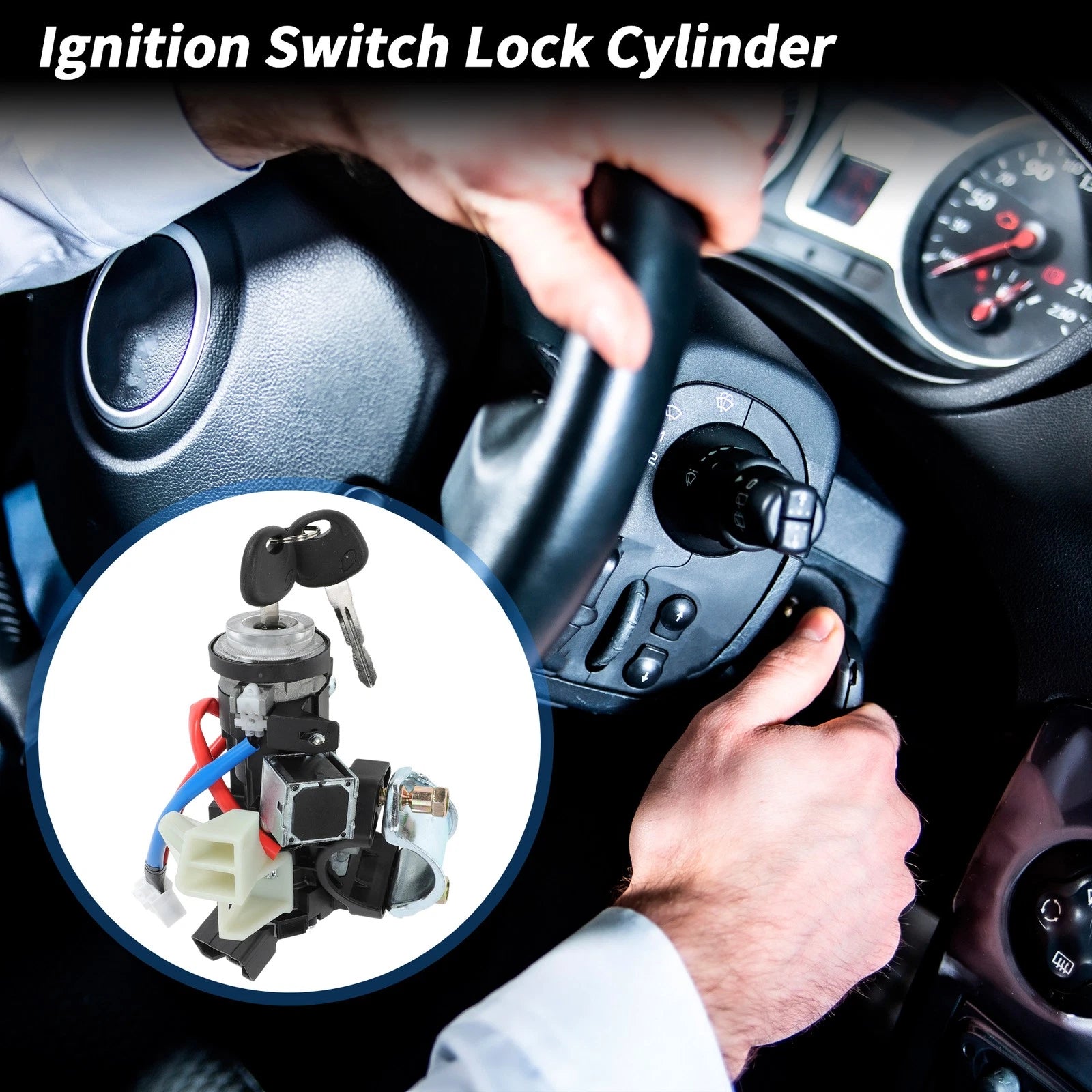 Ignition Lock Cylinder Housing Replacement for Hyundai Elantra (2017–2020)