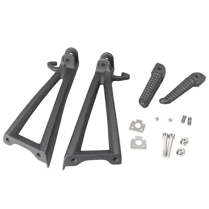 Rear Footrest Assembly Kit for Yamaha YZF R6 (2006–2011) - Black
